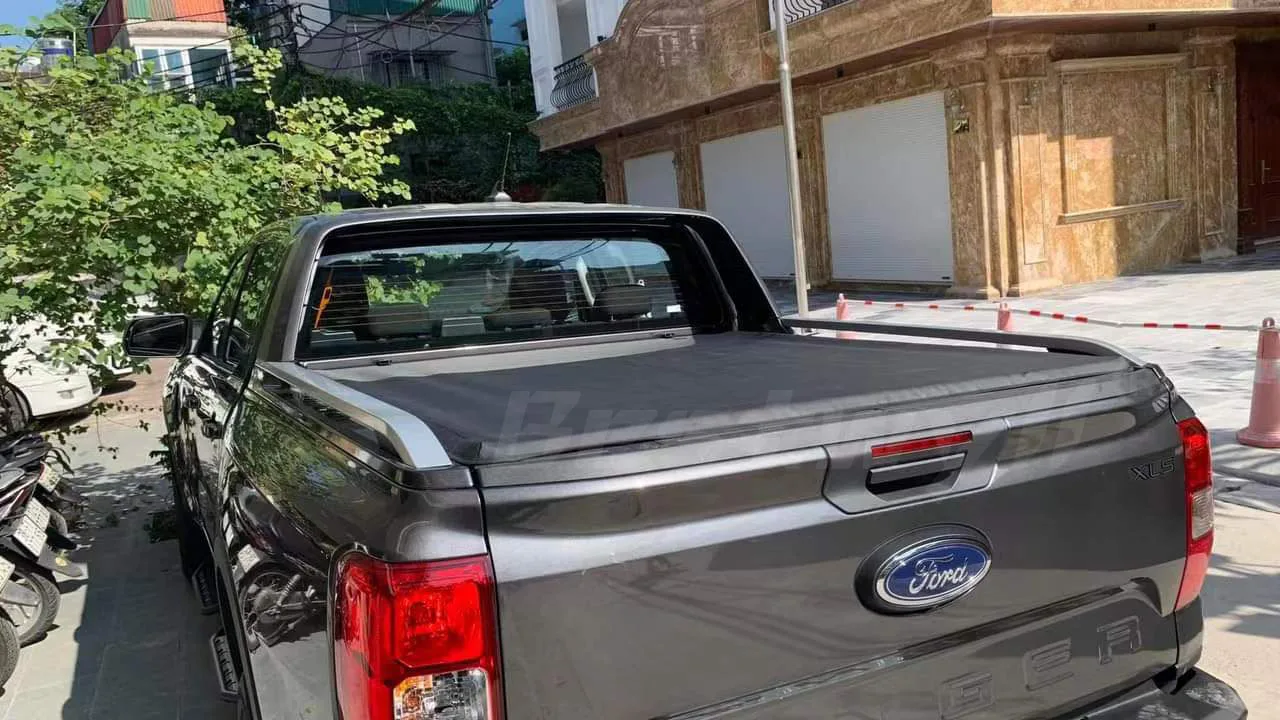 BESTWYLL 4X4 Ute Rollup Soft Top Cover For Pick Up Truck Soft Bed Roll Up Cover Soft Tonneau Cover For Ford Ranger Wildtrak RJ02