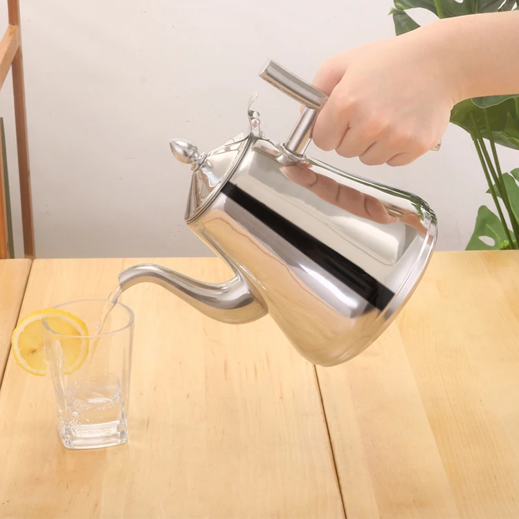 
Stainless Steel Teapot Infuser Strainer Water Jug Tea Pot Kettle 