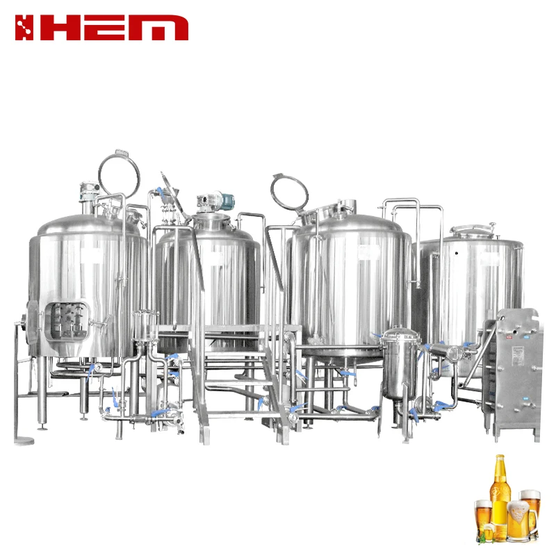 Turn key industrial beer plant beer making machine 10HL 20HL 30HL 50HL of SUS 304