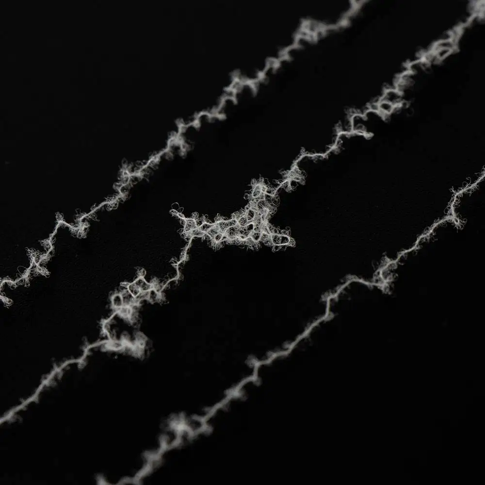 Hot Selling White Colour Air spandex covered yarn 7070 For Earloops