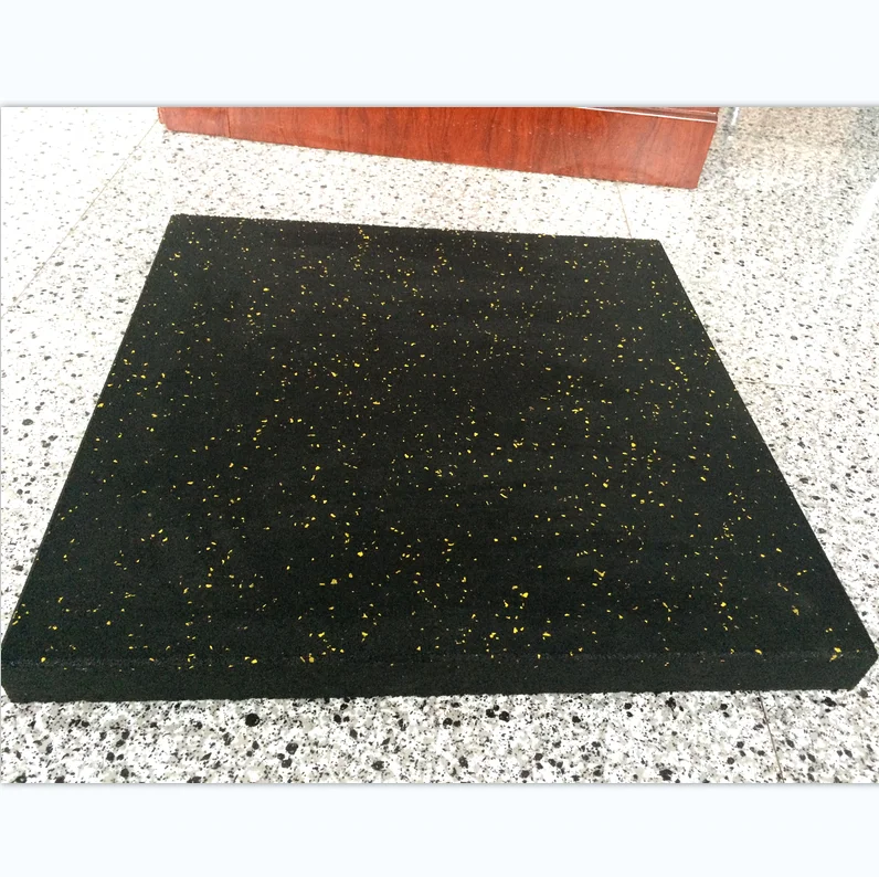
Rubber Floor Tiles Gym Rubber Floor Mat With EPDM Fleck 