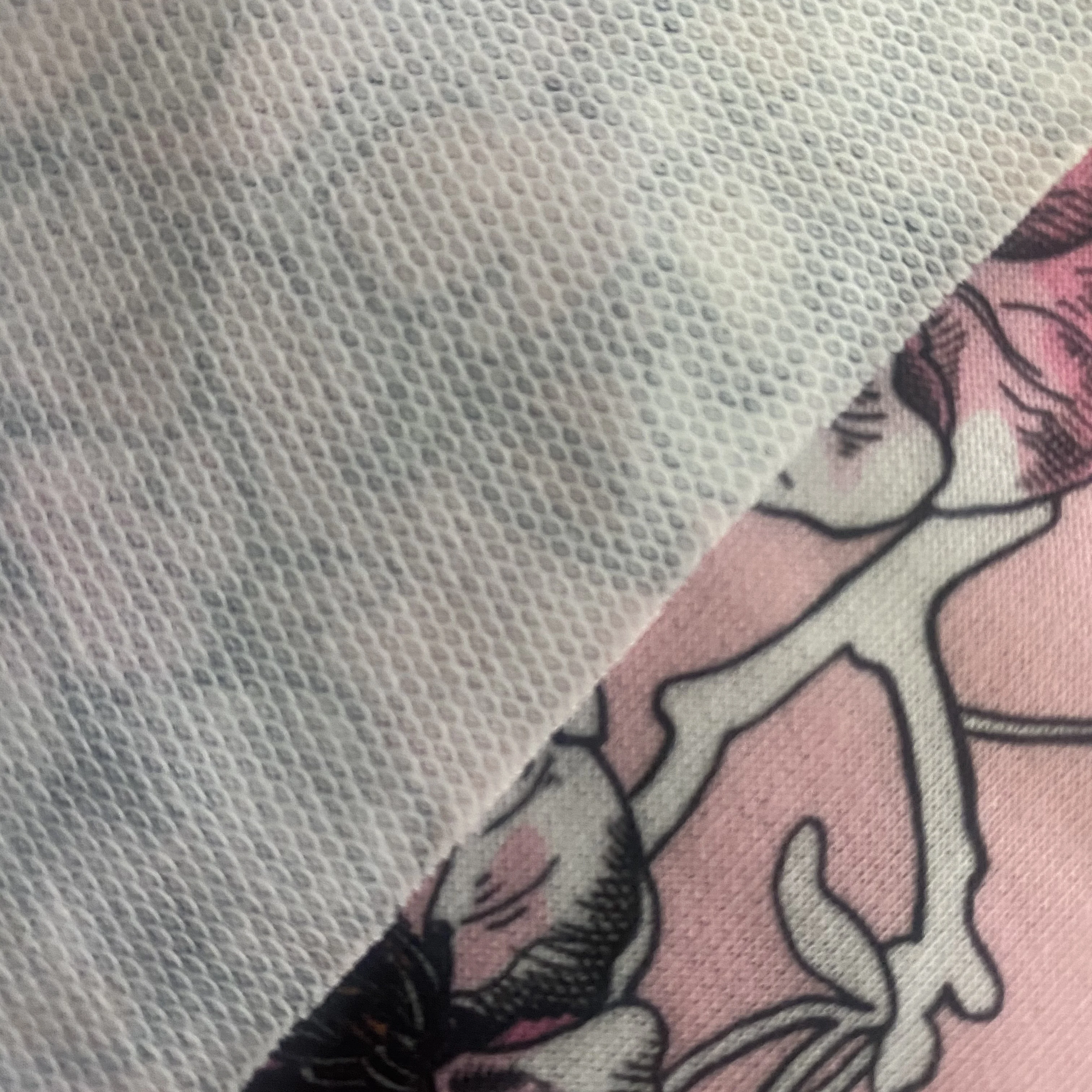 
The most popular bow baby terry cloth fabric cotton french terry Digital printing 