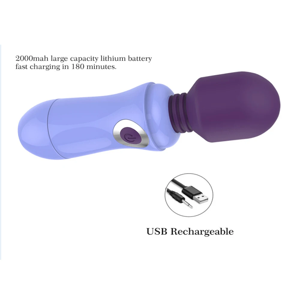 Factory Toy On Sale Internet Celebrity Vibrator Portable Sex Stick Mini AV Wand Massager