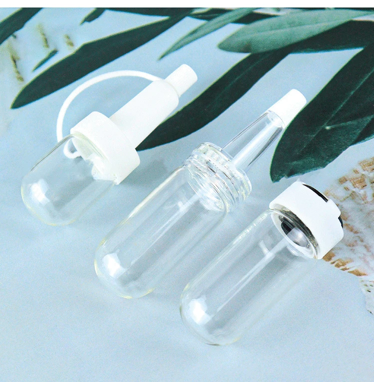 New Products 2024 Customized Empty Sterile Transparent Mini Bulb Rockered Glass Bottle Mini 3ml 5ml Ampoule for Oil