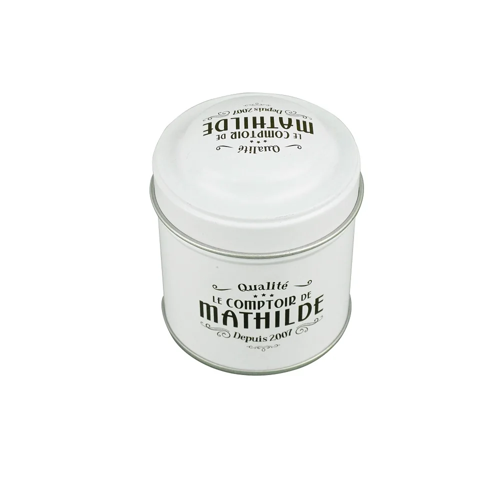 ODM Manufacture 100ml Custom Design Wholesale Tea Packaging Container Tin Can