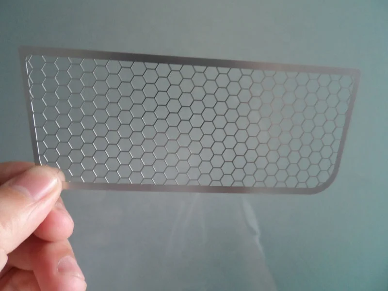 Metal etching screen filter mesh for plastic extruder using