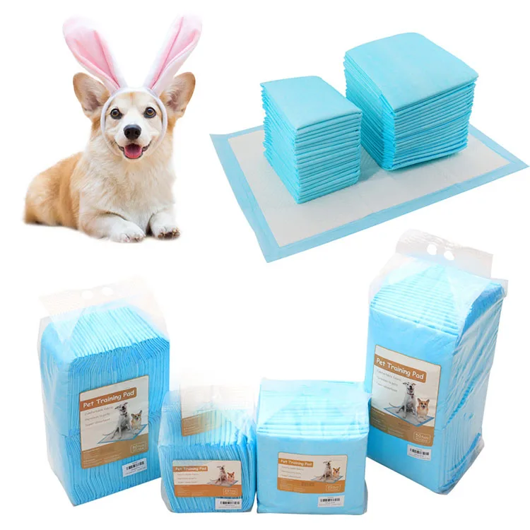 Free Sample disposable 5 layer urine leak-proof wee wee  dogs dog sanitary dog potty pet training pads
