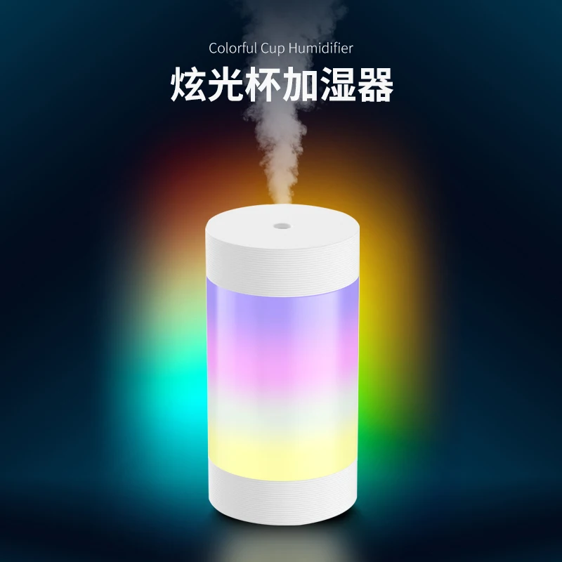 Hot Sale colorful light Mini Air Humidifier USB Portable Customized Car Air Home Essential Oil Aroma Diffuser