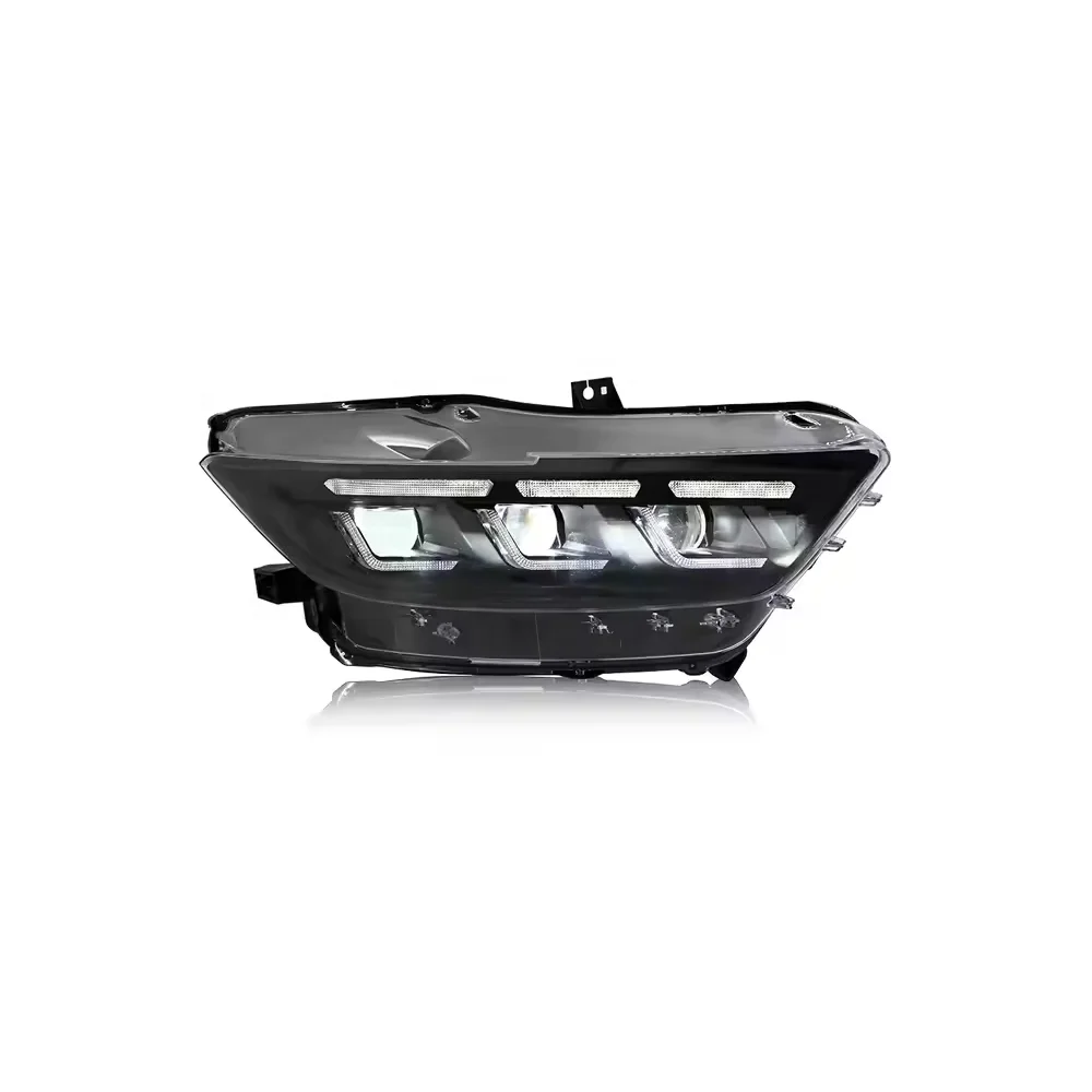 Auto-y Modified Full LED Headlights Upgrade Headlamp For Ford Mustang 2015-2017 DRL Front Lamp Car Accessories for Ford Mustang