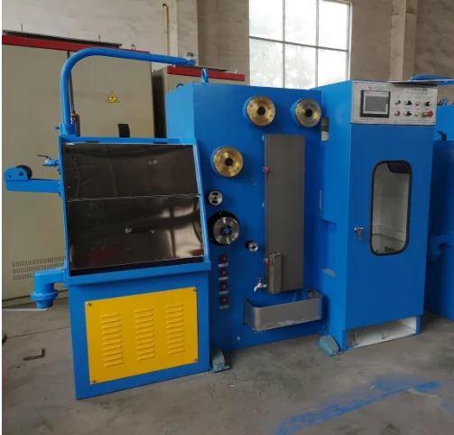 24DB/24D Copper Fine wire making machine with annealer/drawng equipment