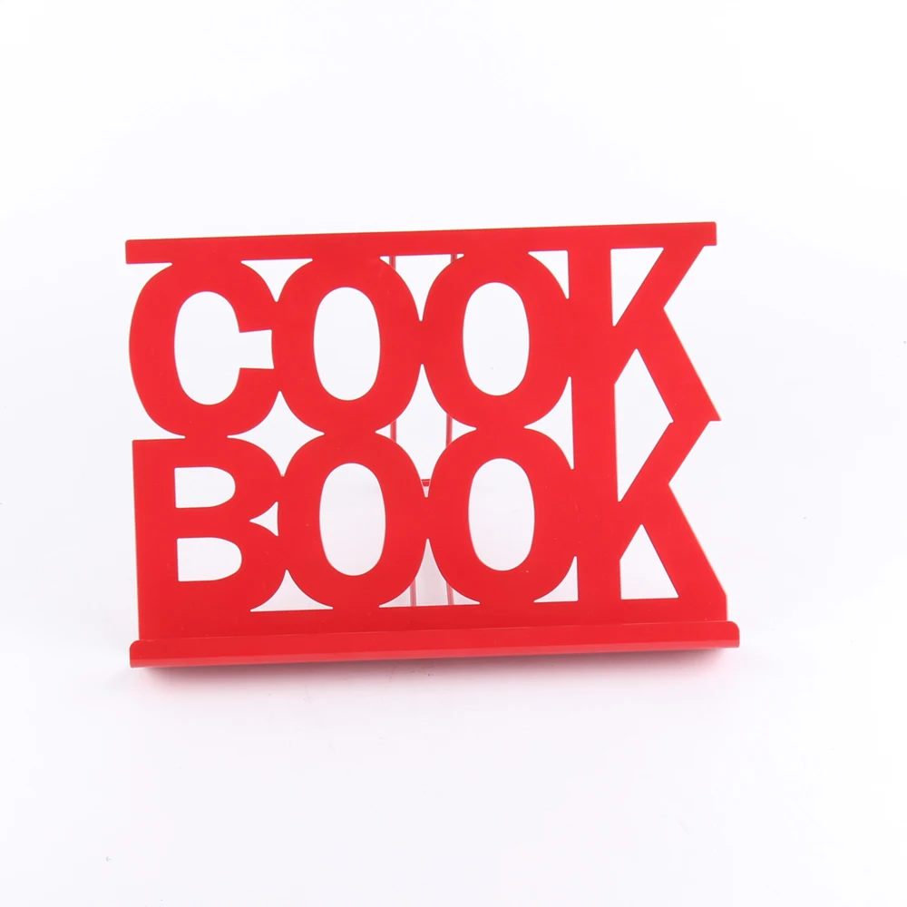 Hot sales laptop free standing cook book holder for kitchen