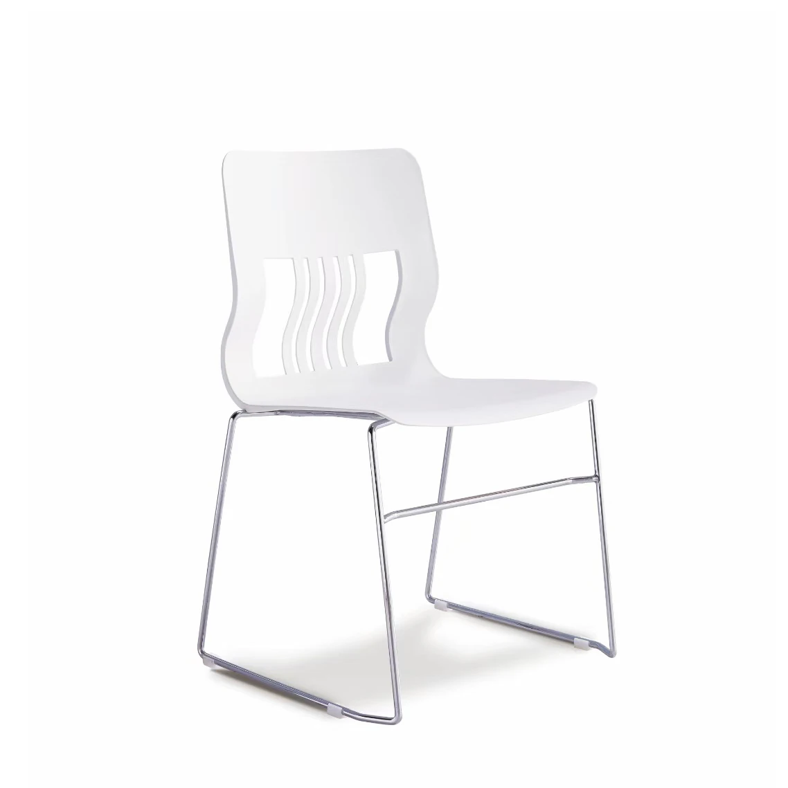 Factory direct sales of high-quality metal leg plastic for indoor and outdoor office and school or dining room dining chairs