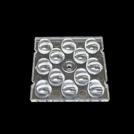 High Power Plastic TV Backlight Strip Linear Stage Flood Street Light Reflectors Cob Led Optical Lens