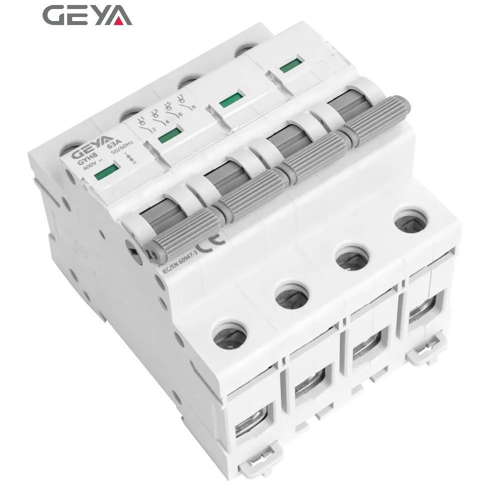 Главный выключатель цепи изолятора GEYA CE CB SEMKO SAA CCC TUV 32A 40A 50A 63A 100A 125A 230V/400V