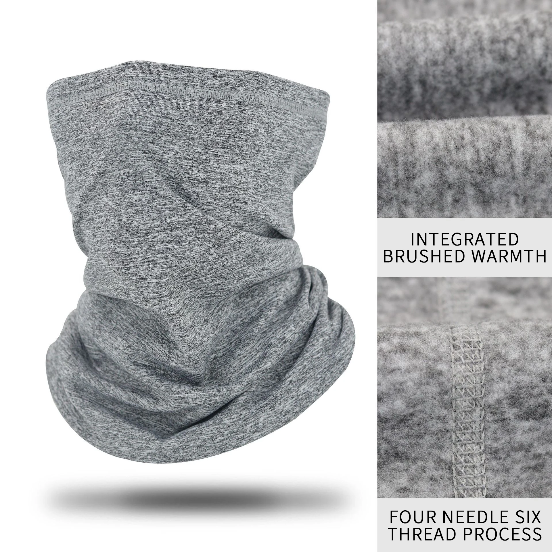 Multifunctional Cycling Motorcycle Sport Winter Ski Warm Fleece Bandana Scarf Tube Neck Cover Gaiter Warmer