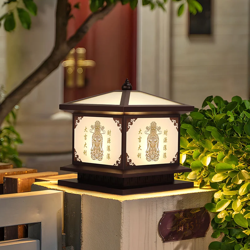 Waterproof Lampshade Deck Garden Patio 4 X 4 5 X 5 Inch Square Fence 3 Mode Solar Street Lights Home Solar Street Lights