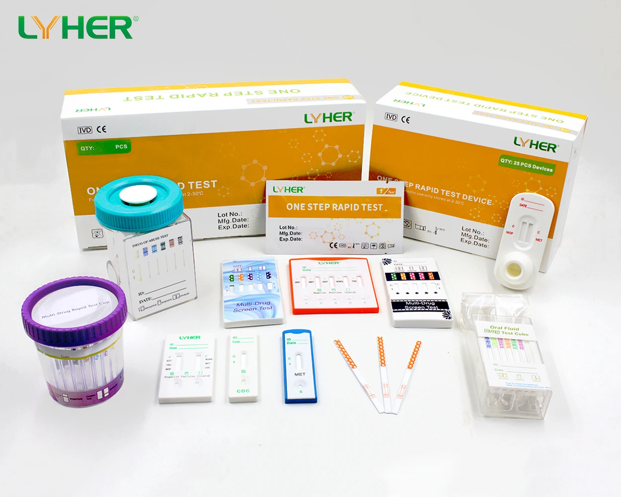 Hot selling BZO benzodiazepine urine reagent test kit drugs