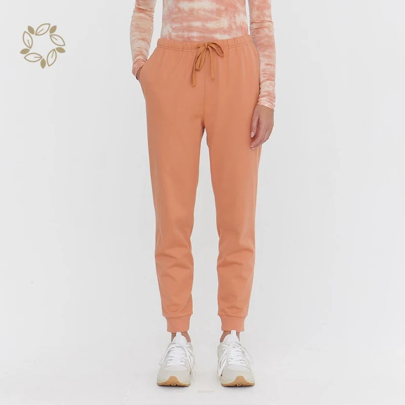 Organic Cotton Sweatpants Women Eco Friendly Fitness Sweatpants Sustainable Cotton Pants Women