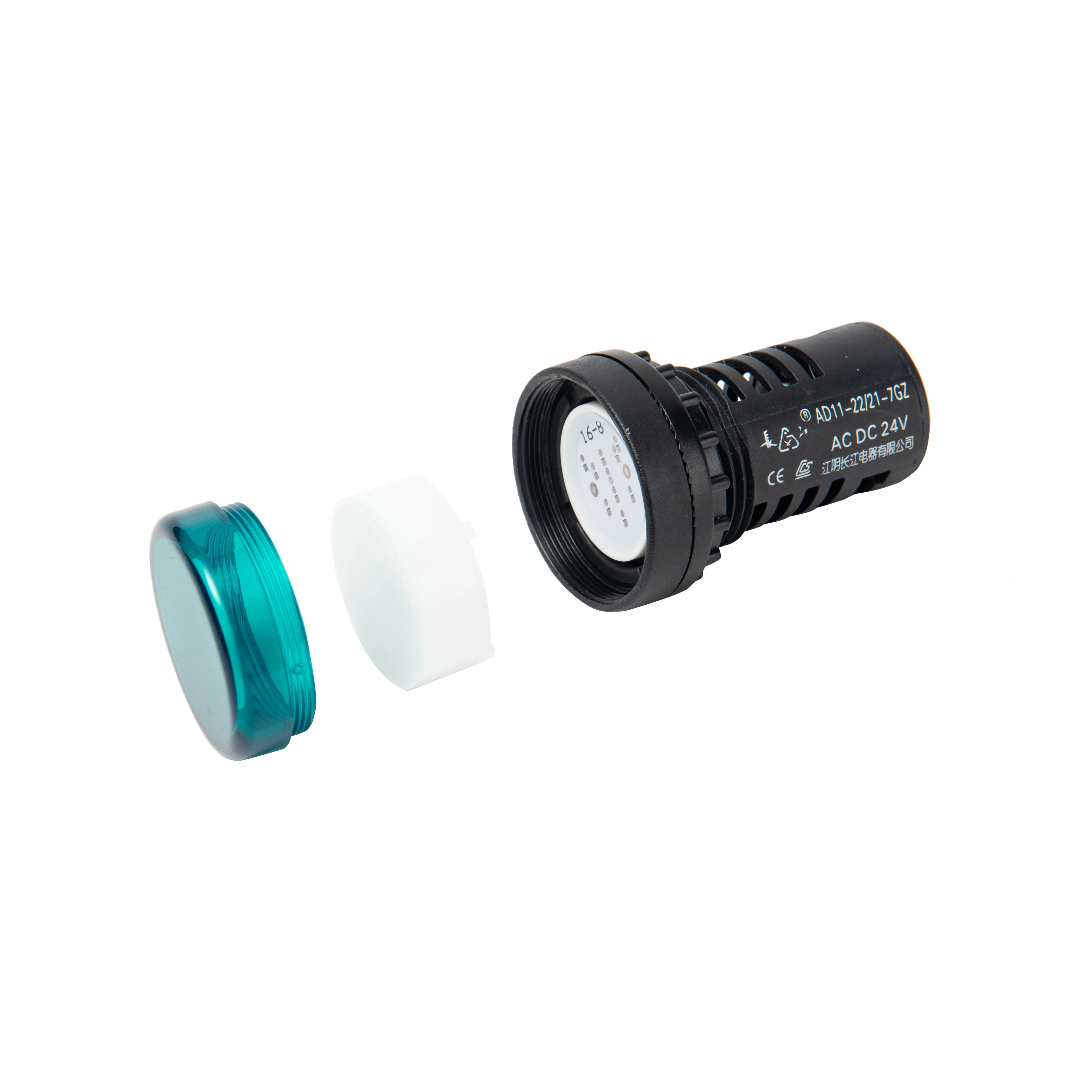 AD11 series approved CE  plastic high voltage 380v 220v led indicator red signal pilot lamp