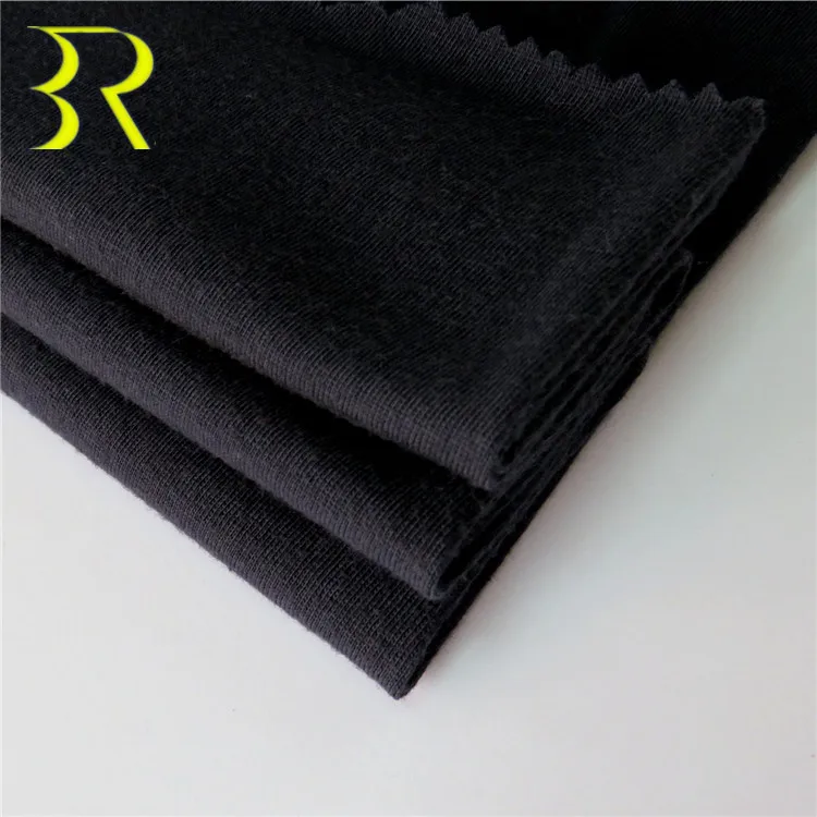 Rainbow Textile 95% Polyester 5% Spandex Plain Knitting Poly Spun Venice Fabric for Clothing