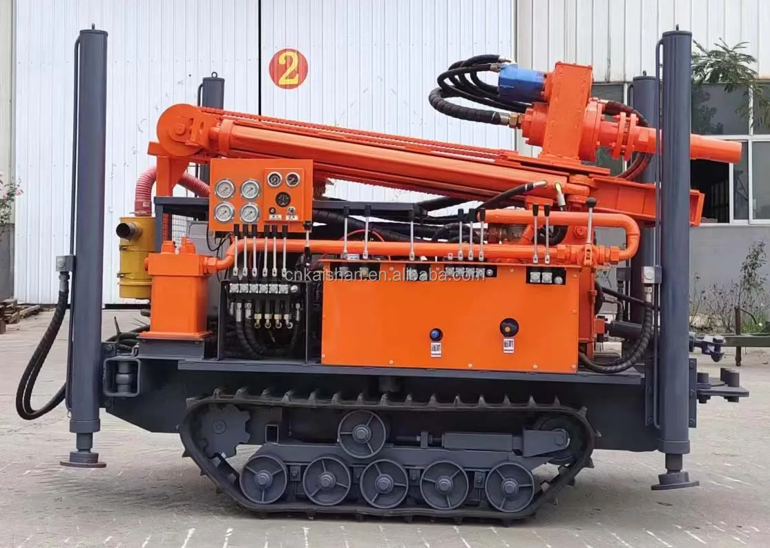 KY160 130-254mm water well drilling machine 160m mini deep well drilling machine