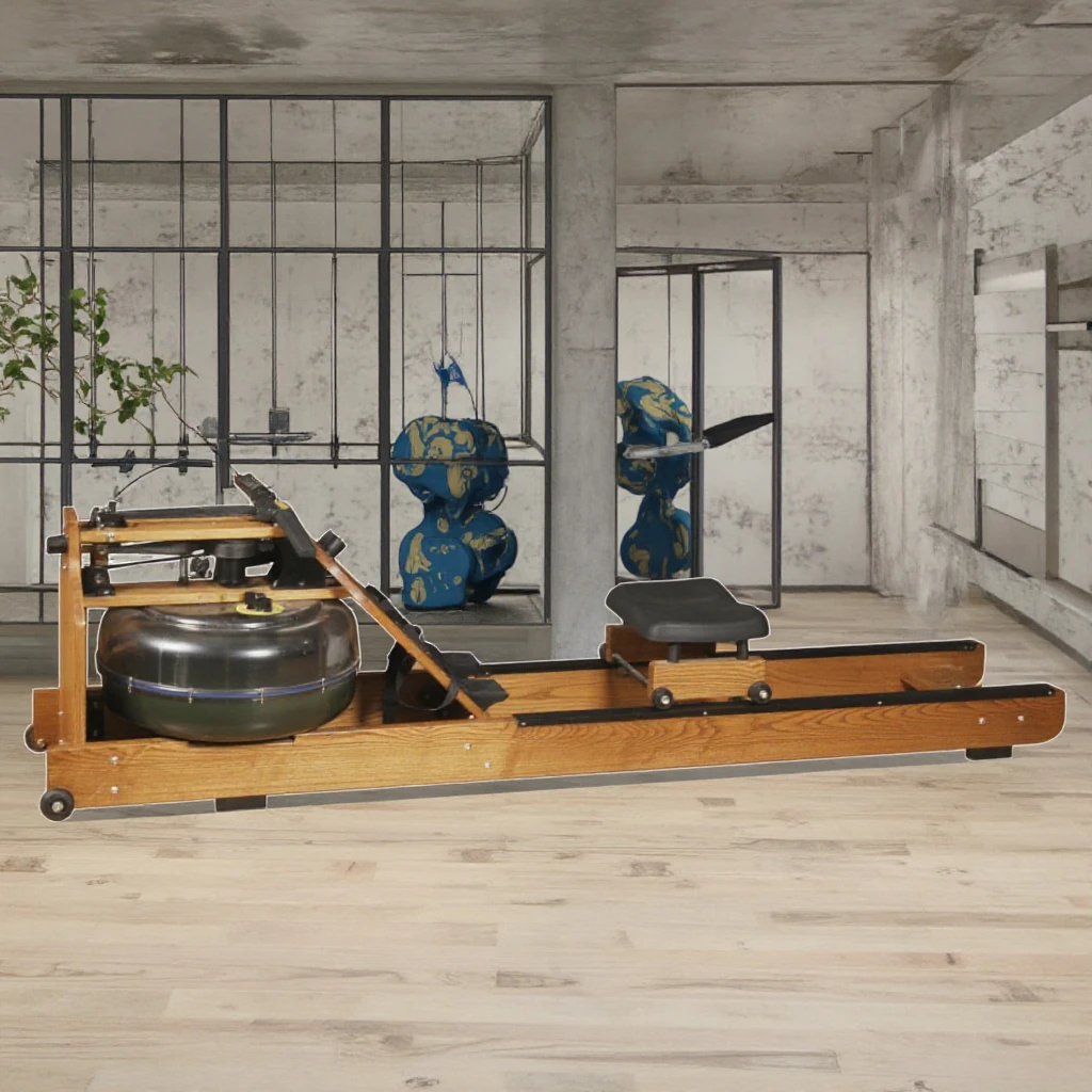 Custom Made Wholesale Rowing Machine Commercial Water Rower / Power Generation System Rowing Machine