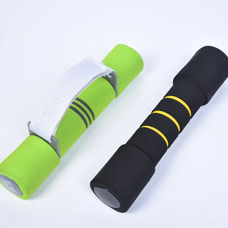Wholesale Two-Color Adjustable Dumbbells Home Fitness Equipment Anti-Slip Foam Handle Quiet Strength Training Custom Logo 2kg