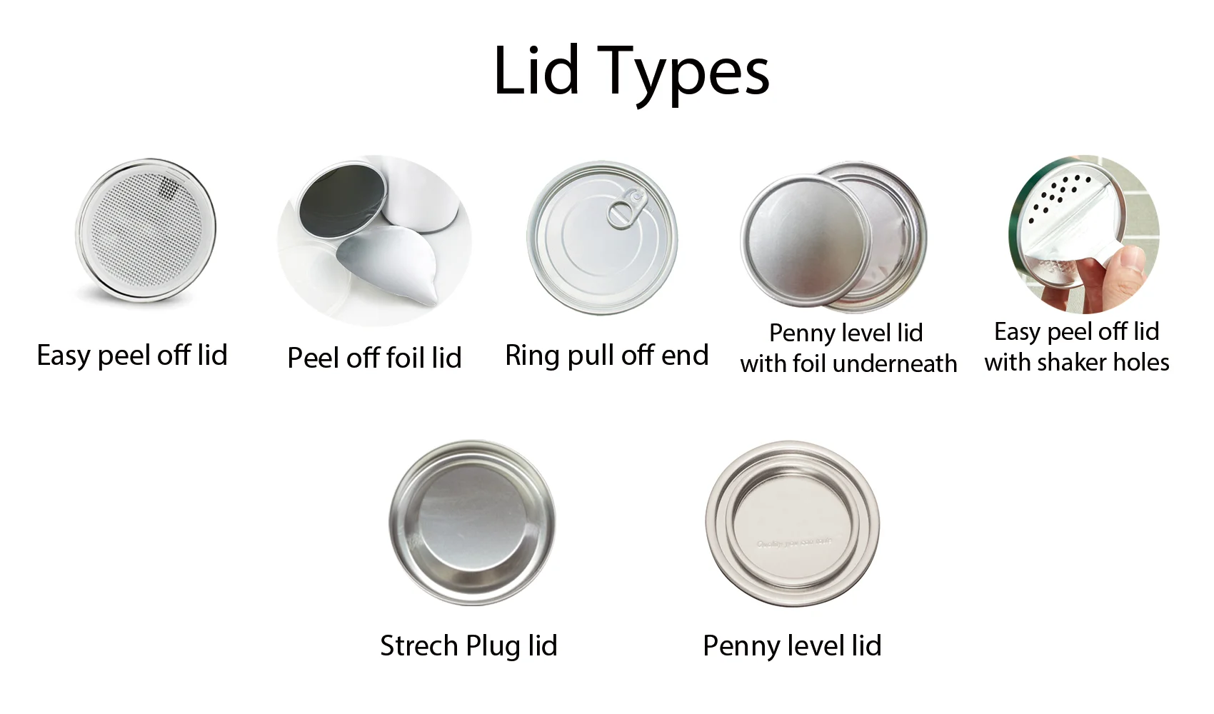 Eco friendly custom brand logo metal lid milk coffee tea powder food grade paper empty  can tin for canning food packaging