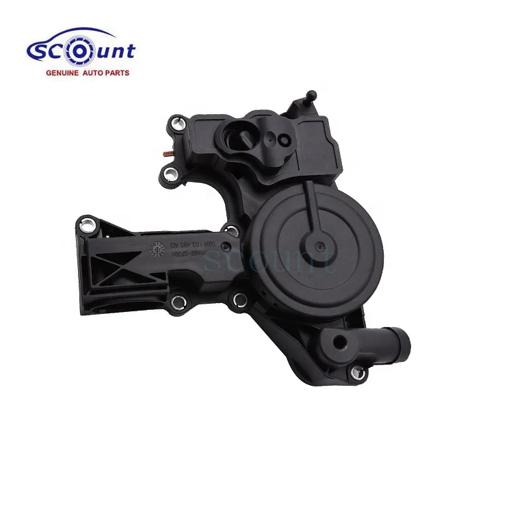 Scount Pressure Oil Separator PCV Valve Assembly 06H103495AD For Passat Tiguan Golf A3 A4 A5 Q5