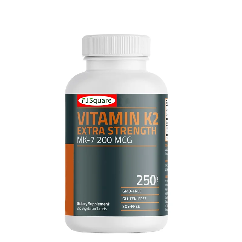 High Quality Factory Customized MK-7 Vitamin K2 Supplement pills Vitamin D3 + k2 Tablets