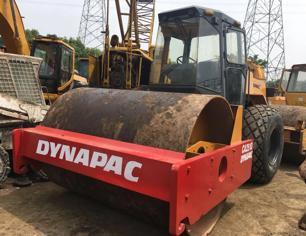 Б/у дорожный каток Dynapac CA25, уплотнительный каток DYNAPAC