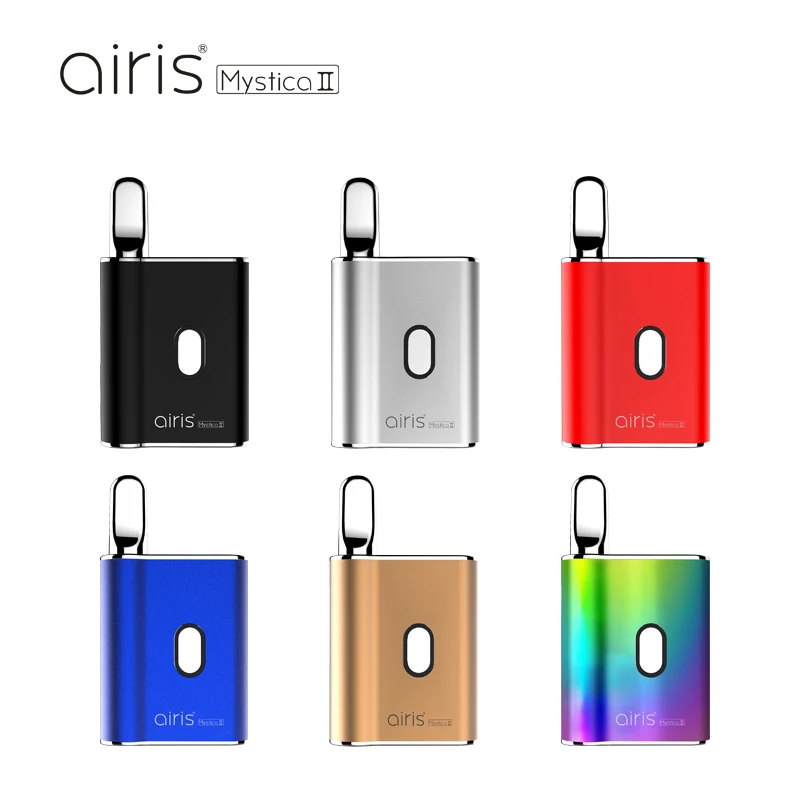 
2021 New Design Airis Mystica II Vape Box Battery Kit 450mah Various Voltage Vaporizer Vape Mod Kit 