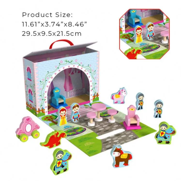2024 New Design Kids Hobbies Educational Princess Story Box Toys