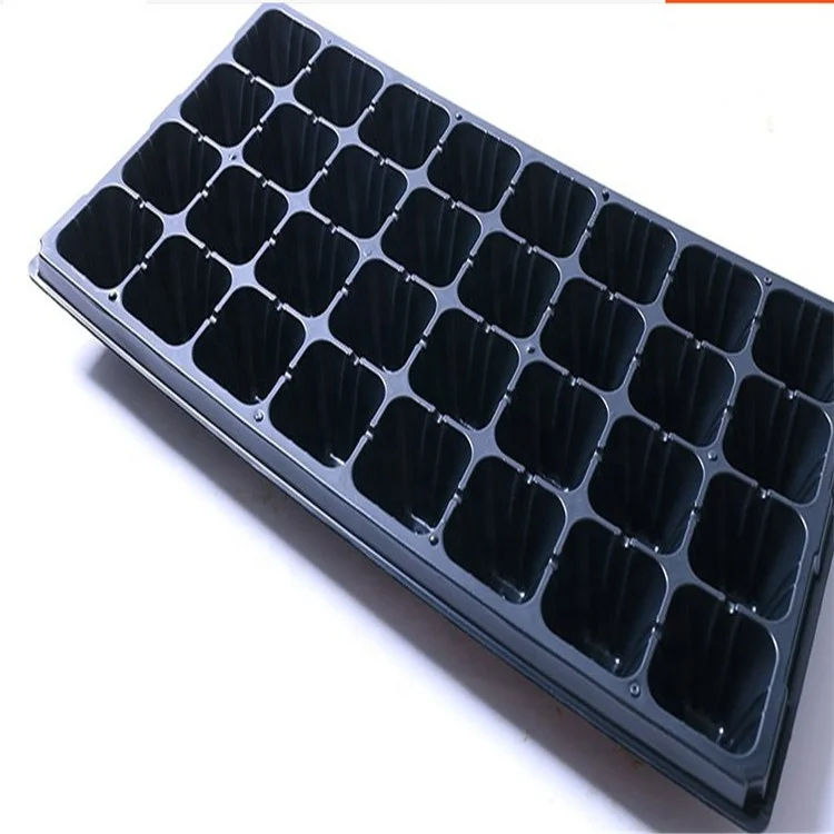 Vacuum Forming Greenhouse Seedling Germination Tray Wholesale Propagation Box Nursery Tray Garden Seed Sprouted Tray With Lid