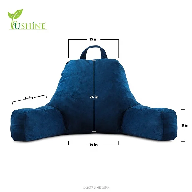 Fashions Backrest Reading Pillow With Arms Ipad Watching Pillow