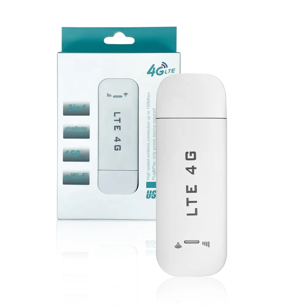 Wholesale Inventory LTE 3in1 e3372 router sim card 4g wifi 150Mbps OEM wifi dongle Long distance internet access