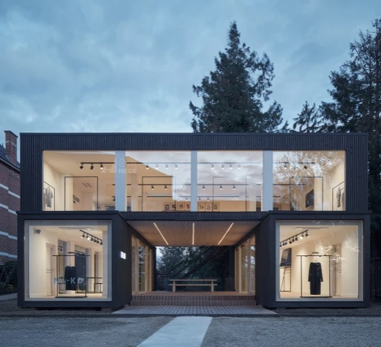 Хорошее качество складной контейнерный дом 20 футов 40 расширяемый