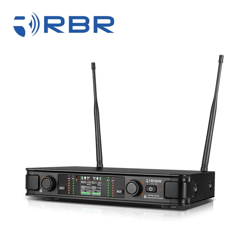 Цифровой микрофон bm682, Профессиональная Беспроводная микрофонная система