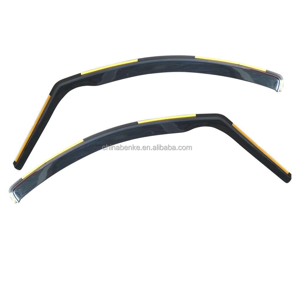 In Channel Wind Deflector Car Accessories Window Visors For FIAT Ducato Citroen Boxer Jumper 3 2006-up 2pcs
