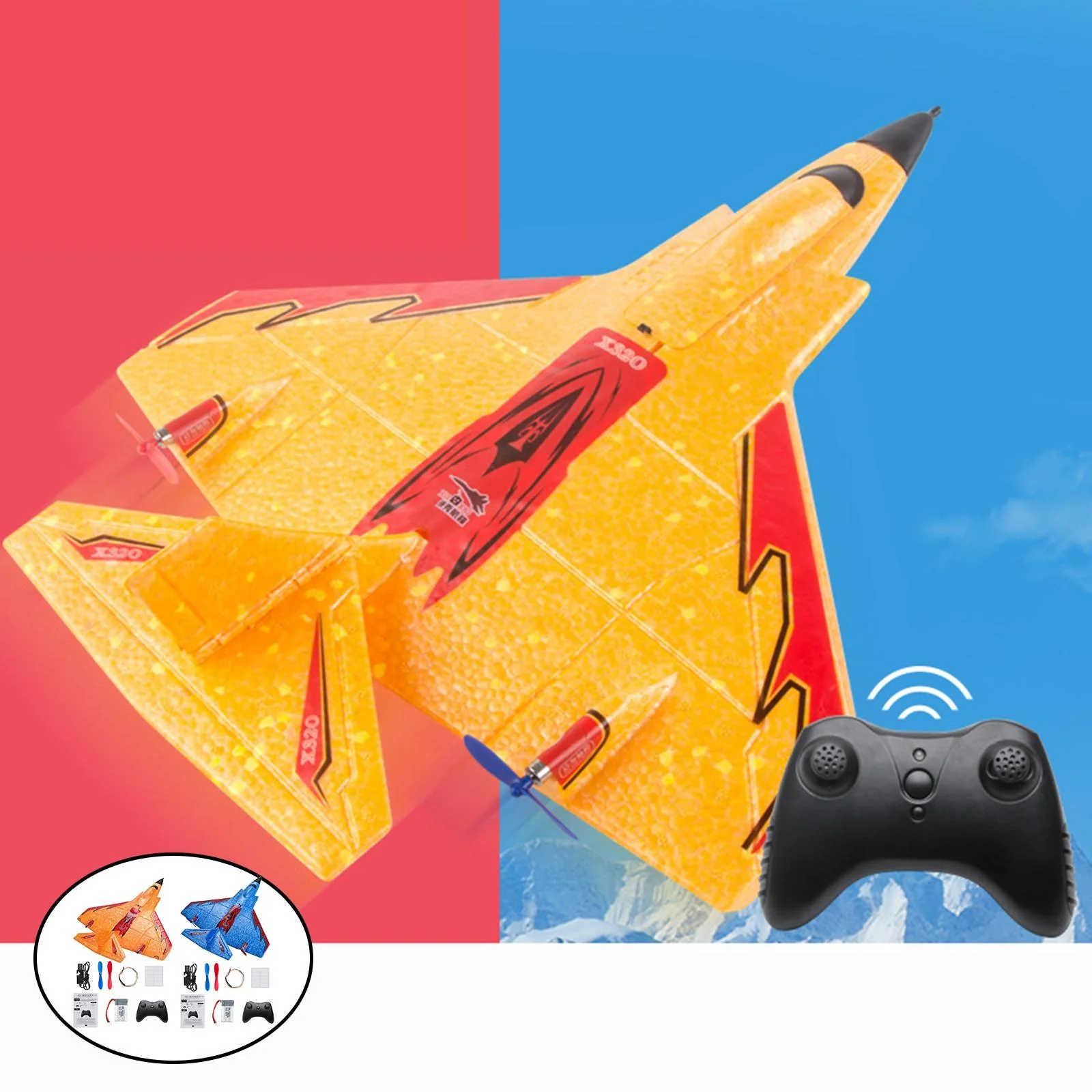 Water Land and air Rc Plane Rtf Model Glider EPP Foam Electric Flying Toy Remote Control Aircraft