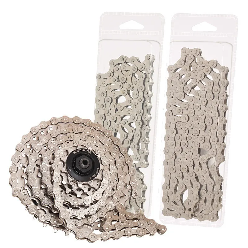 Bicycle mountain bike variable speed chain 8 9 10 11 speed road bike chain