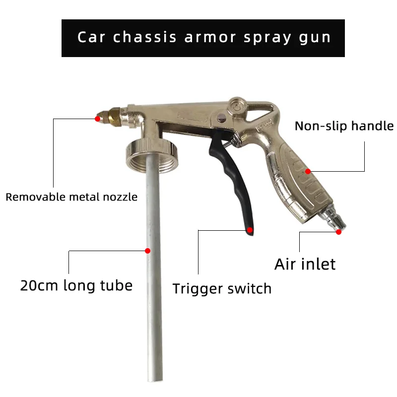Adjustable Pressure Chassis Armored Gun Glue Gun Car Chassis Armored Gun