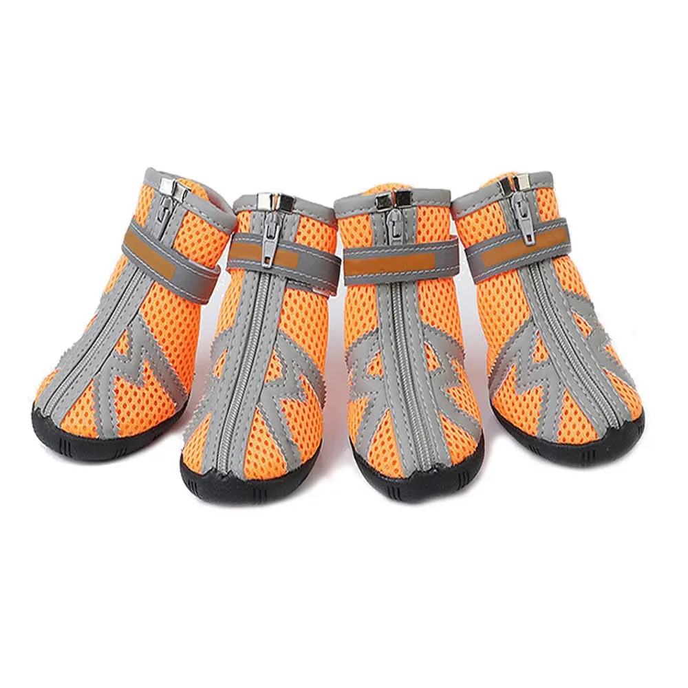 Hot Sale Mesh Breathable Medium Dog Shoes Dog Boots Paw Claw Protection Pet Shoes for Dogs