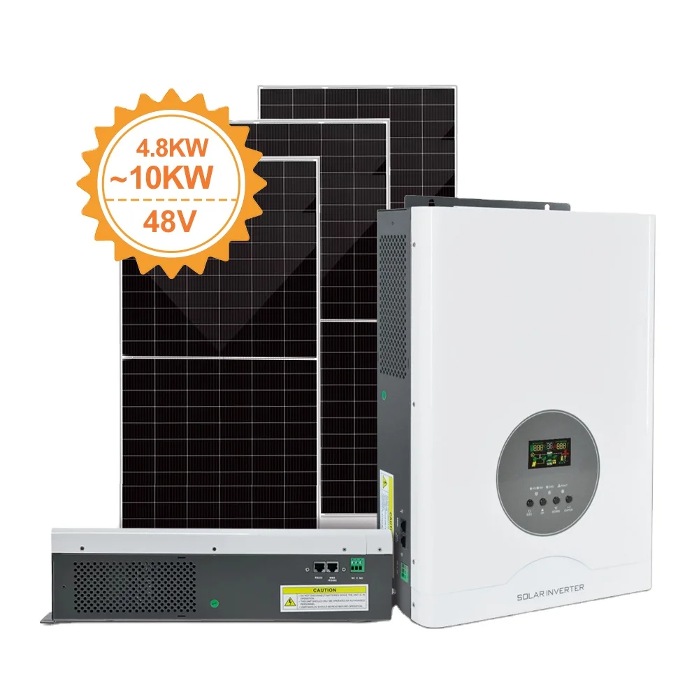 3Kw 5Kw 10Kw Гибридный низкочастотный разнесенный фазовый инвертор с двумя солнечными инверторами контроллером заряда Mppt