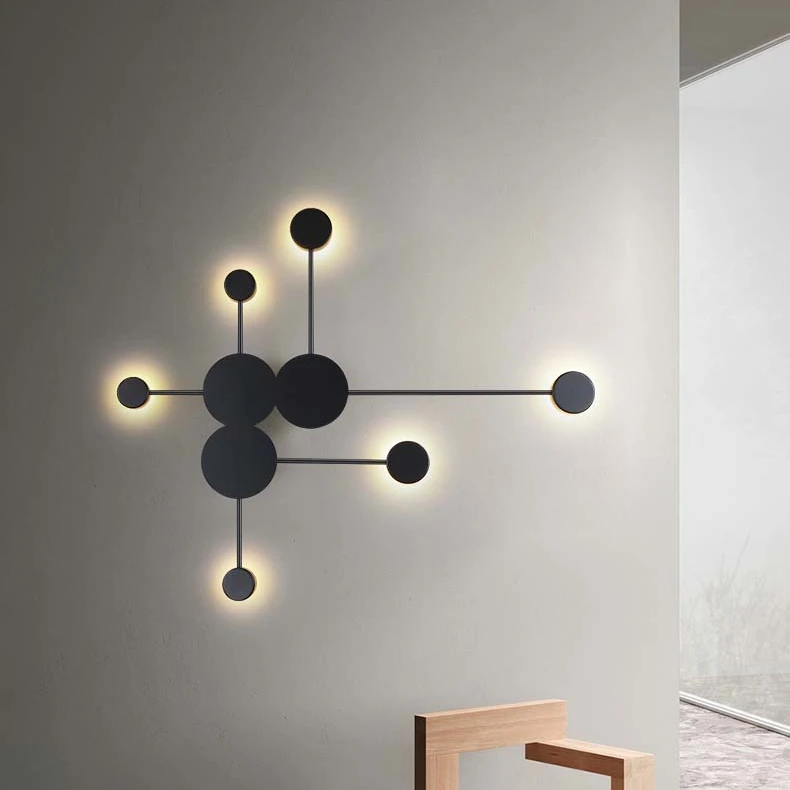 Nordic Wall Lights for Home Metal Modern Led Wall-mounted Lamps