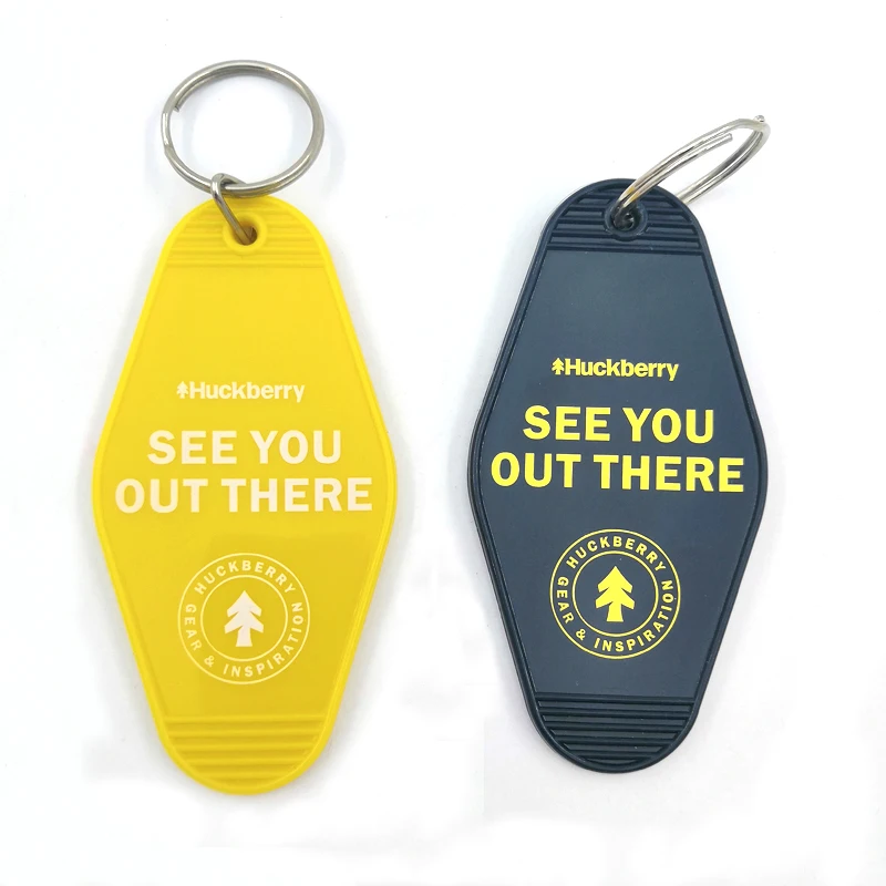 
plastic transparent holographic glitter vintage pink motel room tag keychains custom gold acrylic blank 