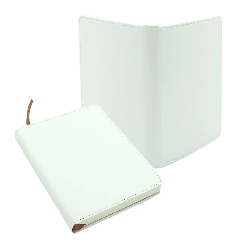 Full printing blank A5 Size Sublimation Notebook PU Leather Cover Agendas Notebooks