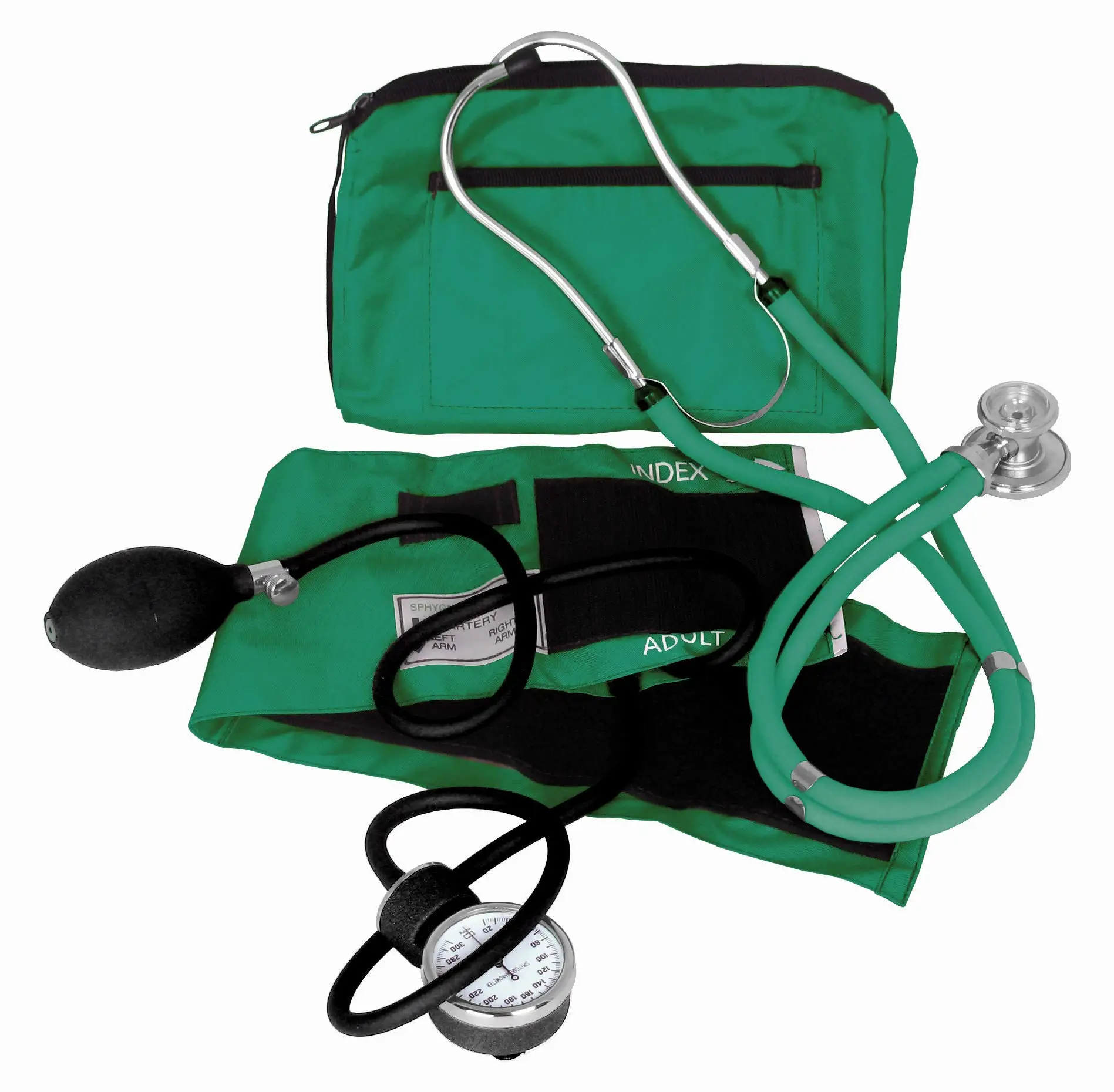 Aneroid Sphygmomanometer Bp Apparatus Stethoscope And Sphygmomanometer Customizes Blood Pressure with Stethoscope