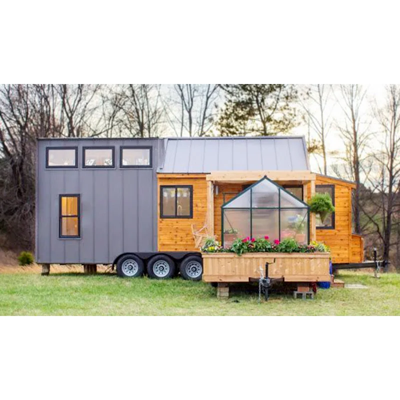 Small Tiny House Traveling Mobile Trailer House Prefabricated and Customized