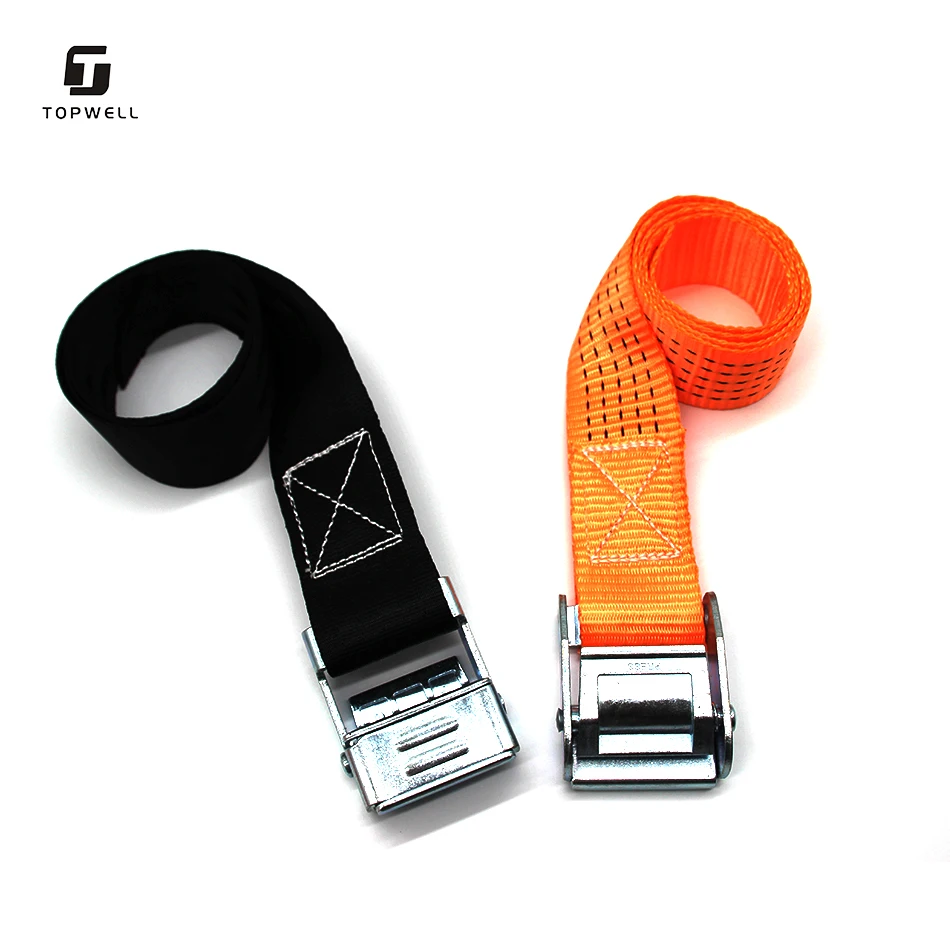 Ремень с пряжкой для камеры, зажим для груза из полиэстера, 2 дюйма, 50 мм, Железная пряжка, сила тяги 1100 кг